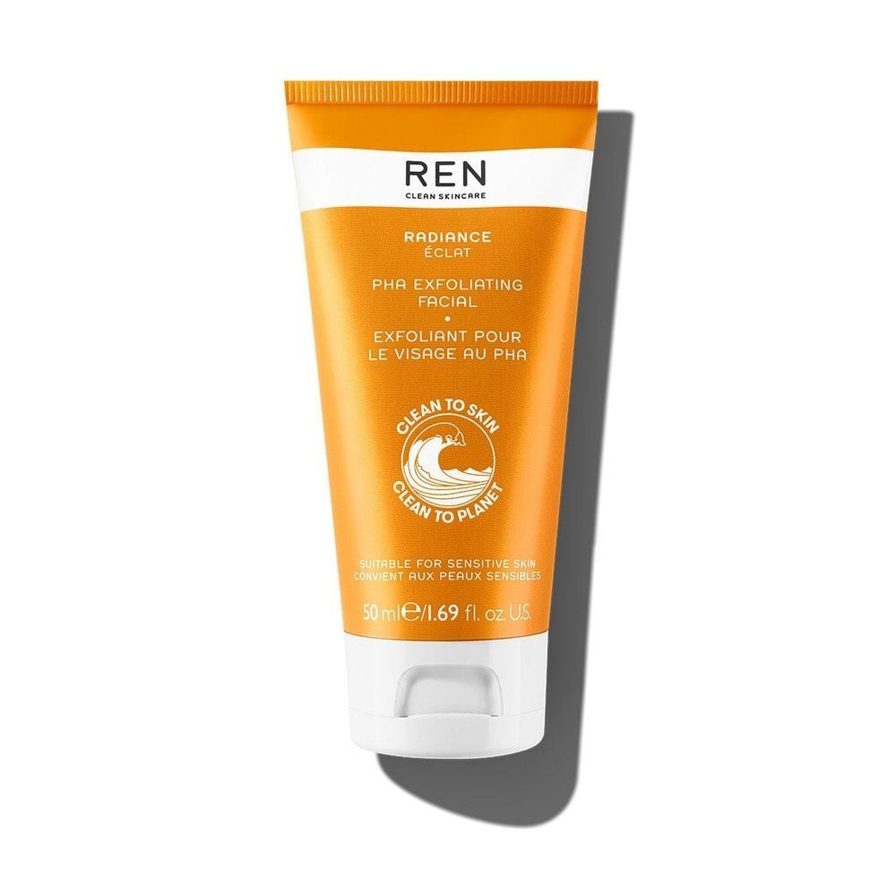 Orange and White Bath & Body Cream with Minimalist Design